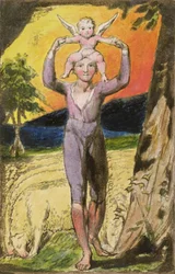Frontispiz zu Songs of Experience: Platte 29 aus Songs of Innocence and of Experience (Kopie R), ca. 1802-08